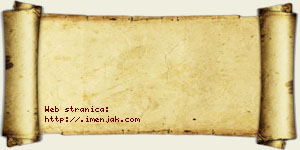 Jasmina Grujin vizit kartica